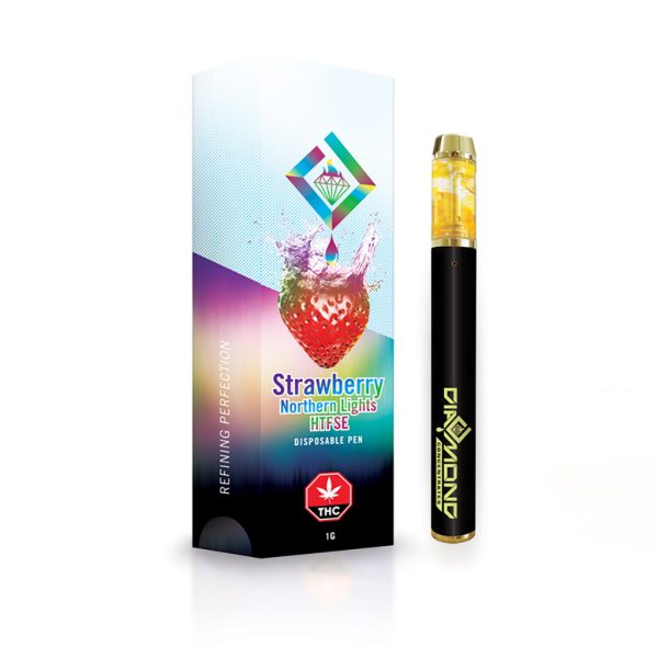 Buy Diamond Concentrates - Strawberry Northern Lights HTFSE Disposable Pen at BudExpressNOW Online Shop