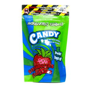 Buy Herbivores Edibles - Strawbuzzies at BudExpressNOW Online Shop