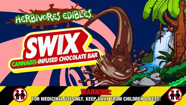 Buy Herbivores Edibles - Swix Chocolate Bars at BudExpressNOW Online Shop