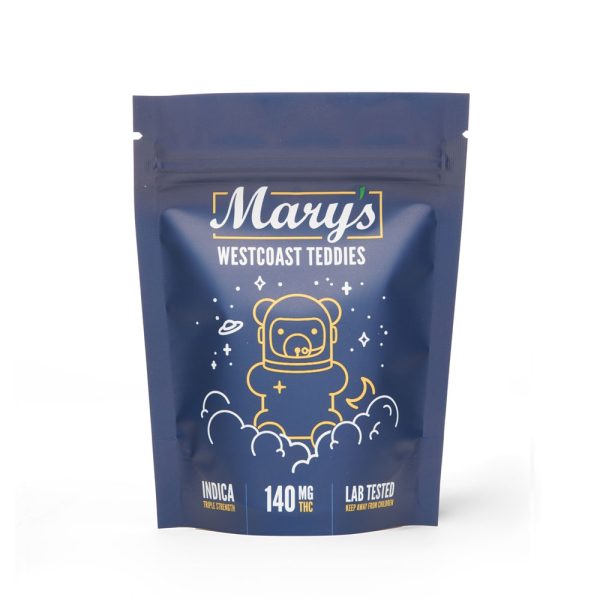 Buy Mary's Medibles - Westcoast Teddies Triple Strength 140mg (Indica) at BudExpressNOW Online Shop