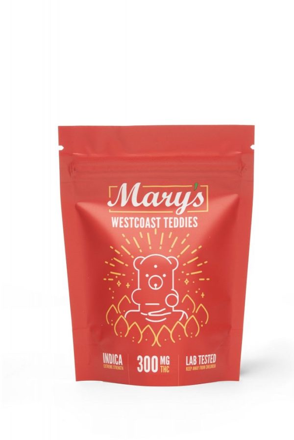 Buy Mary's Medibles - Westcoast Teddies Extreme Strength 300mg (Indica) at BudExpressNOW Online Shop