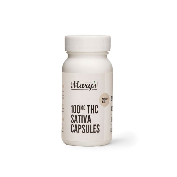 Buy Mary's Medibles - THC Capsules 100mg (Sativa) at BudExpressNOW Online Shop