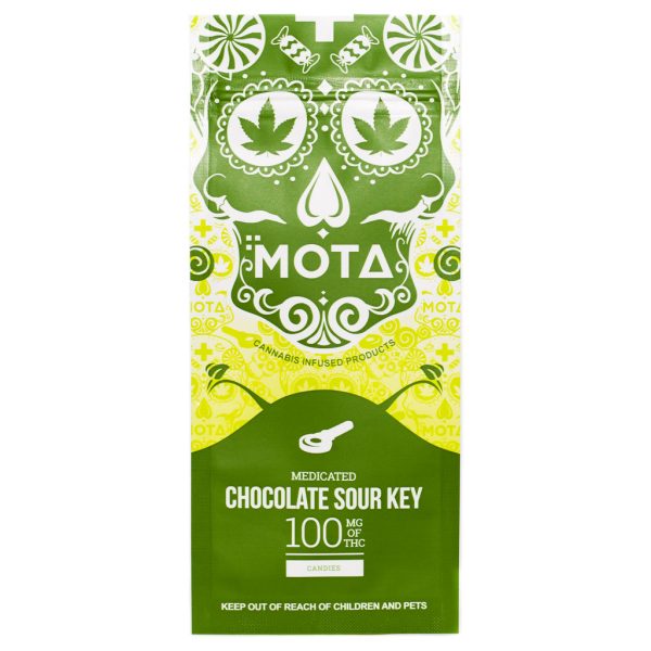 Buy Mota - Chocolate Dipped Sour Key 100MG THC at BudExpressNOW Online Shop