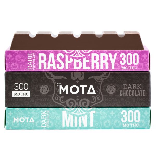 Buy Mota - Dark Chocolate Bar 300MG THC at BudExpressNow Online Shop