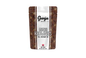 Buy Ganja Baked Edibles - Fudge Brownie 200MG at BudExpressNOW Online Shop