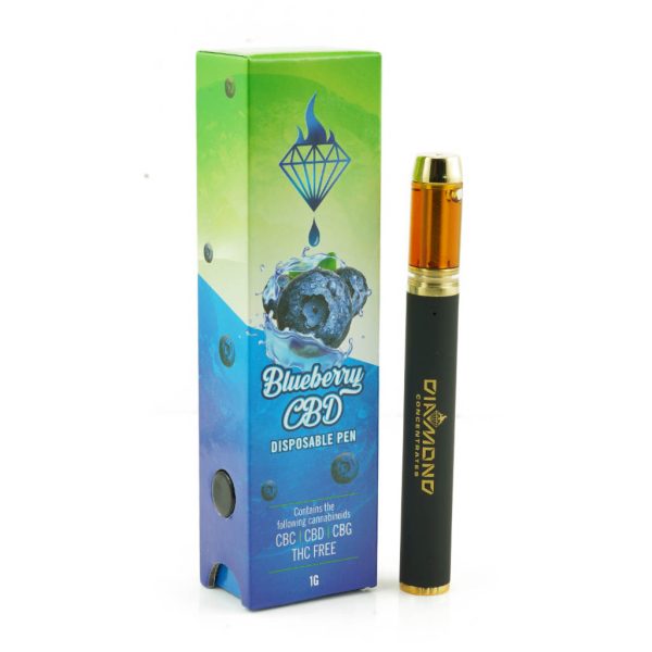 Buy Diamond Concentrates - Blueberry CBD Disposable Pen at BudExpressNOW Online Shop
