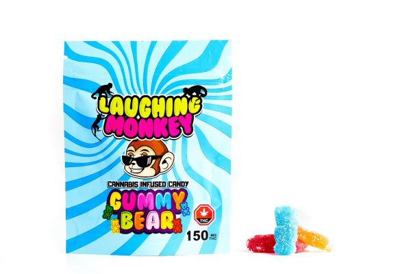 Buy Laughing Monkey - Gummy Bears 150MG THC at BudExpressNOW Online Shop