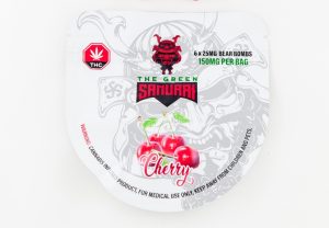 Buy The Green Samurai - Cherry Bear Bombs 150MG THC at BudExpressNOW Online Shop