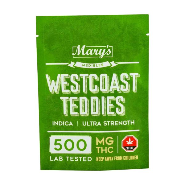 Buy Mary's Medibles - Westcoast Teddies Ultra Strength 500mg (Indica) at BudExpressNOW Online Shop