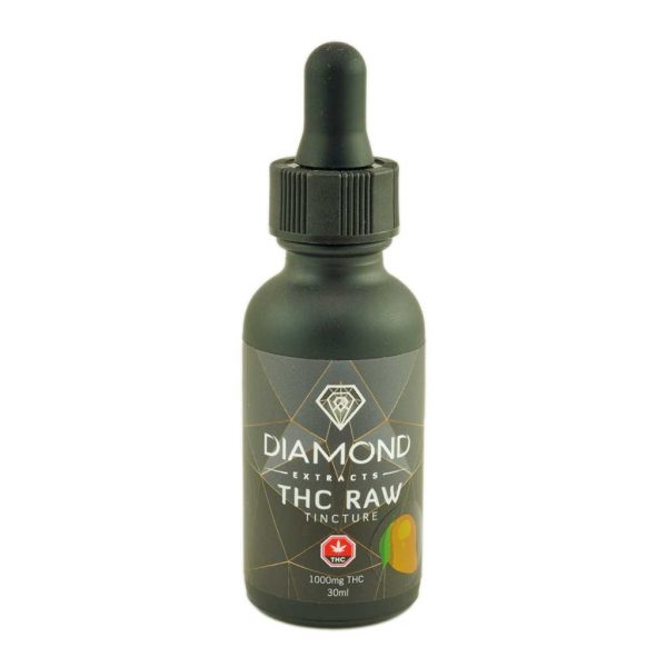 Buy Diamond Concentrates - 1000mg THC Tincture - Mango at BudExpressNOW Online Shop