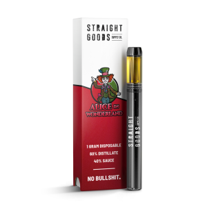 Buy Straight Goods - Alice in Wonderland Disposable (Indica) at BudExpressNOW Online Shop