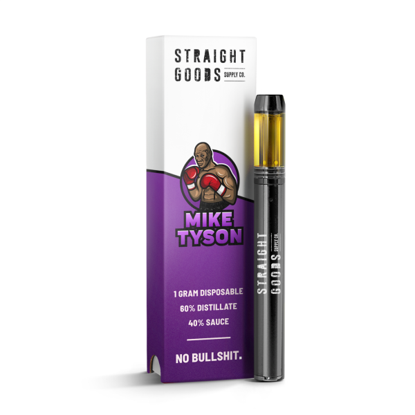 Buy Straight Goods - Mike Tyson Disposable (Indica) at BudExpressNOW Online Shop