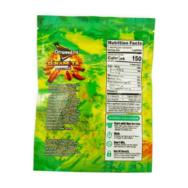 Buy Doweedos Dinamita Chile Limon 600MG THC at BudExpressNOW Online Shop