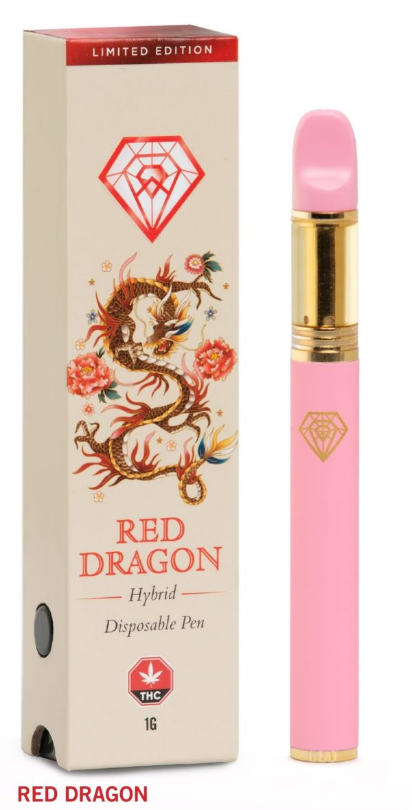 Buy Diamond Concentrates - Red Dragon Limited Edition Pen at BudExpressNOW Online Shop