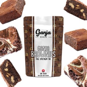 Buy Ganja Edibles - Marble Brownie 600MG at BudExpressNOW Online Shop