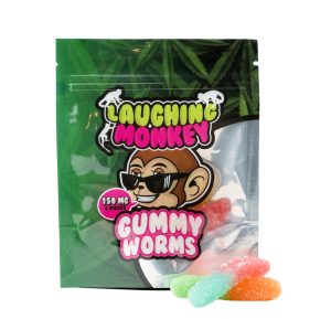 Buy Laughing Monkey - Gummy Worms 150MG THC at BudExpressNOW Online Shop