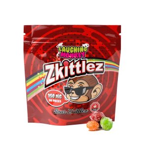 Buy Laughing Monkey - Sour Zkittlez 150MG THC at BudExpressNOW Online Shop