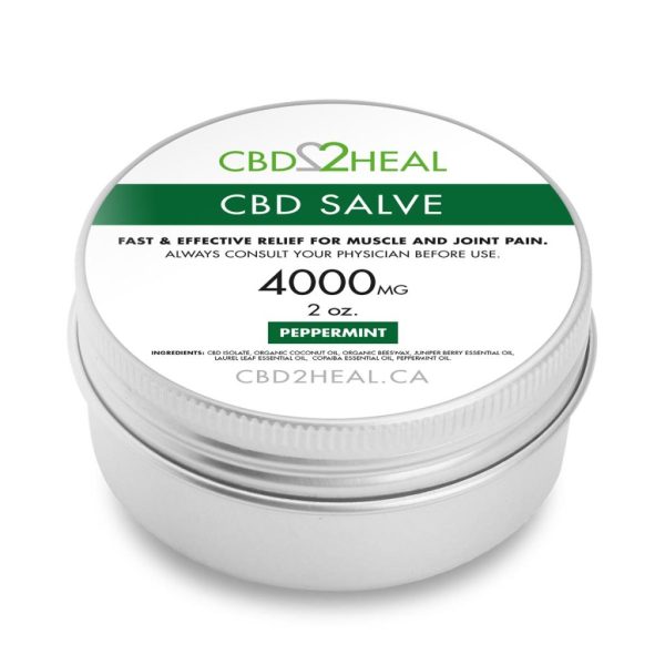Buy CBD2HEAL - CBD Healing Salve Peppermint at BudExpressNOW Online Shop