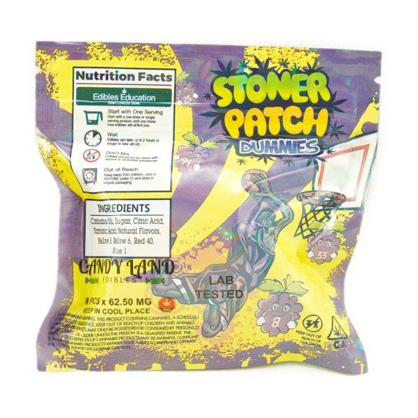 Buy Stoner Patch Dummies Grape Flavour 500MG at BudExpressNOW Online Shop