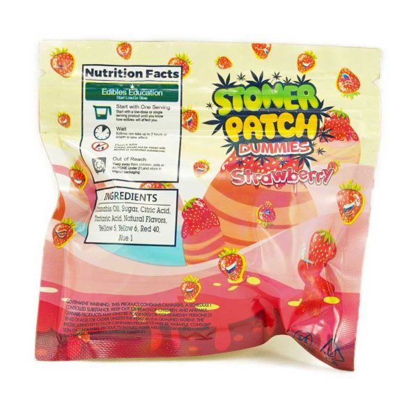 Buy Stoner Patch Dummies Strawberry Flavor 500MG at BudExpressNOW Online Shop