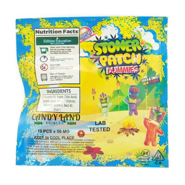 Buy Stoner Patch Dummies Tropical Flavour 500MG at BudExpressNOW Online Shop