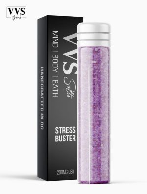Buy VVS Bath Salts - Stress Buster 200MG CBD at BudExpressNOW Online Shop