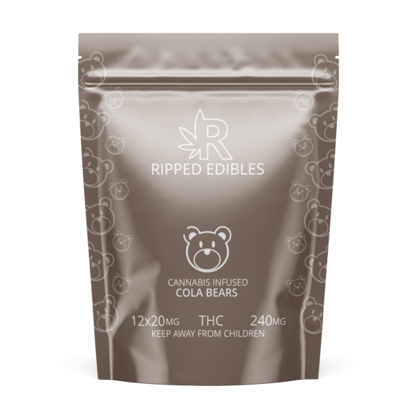 Buy Ripped Edibles - Cola Bears Gummies 240MG THC at BudExpressNOW Online Shop