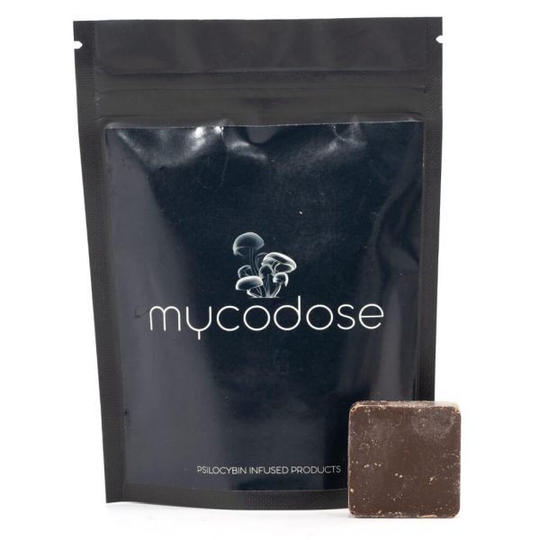 Mycodose Psilocybin Mushroom Chocolate Squares Dark Chocolate