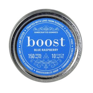 Buy Boost Edibles - THC Gummies - Blue Raspberry- 150mg at BudExpressNow Online Shop