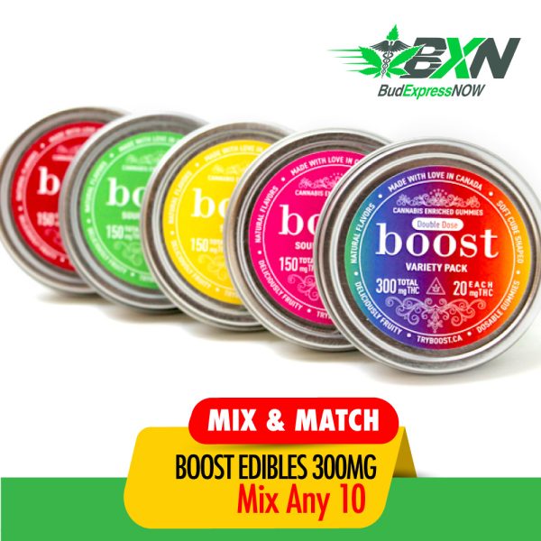 Buy Boost Edibles - Mix N Match 10 at BudExpressNow Online Shop