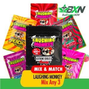 Buy Laughing Monkey - 150MG THC Mix N Match 3 at BudExpressNOW Online Shop