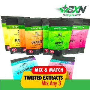 Buy Twisted Extracts - Mix N Match 3 at LowPriceBud Online Shop