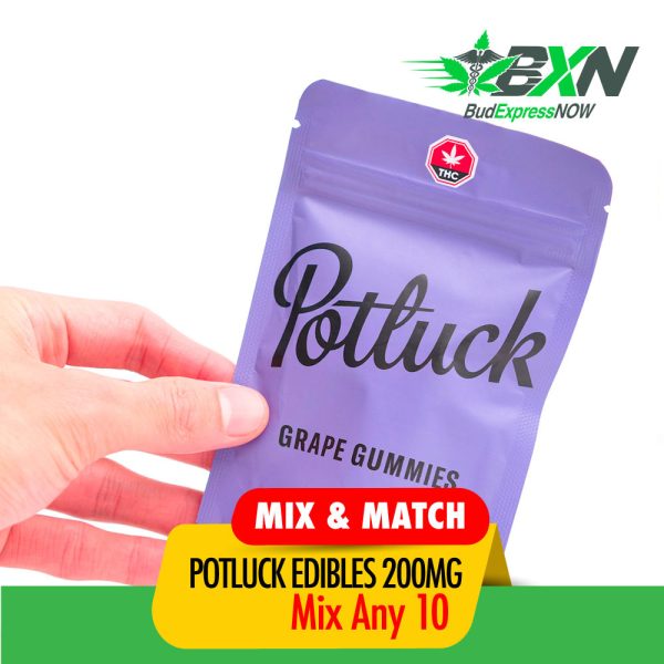 Buy Potluck Edibles - Gummies Mix and Match 10 at BudExpressNOW Online Shop