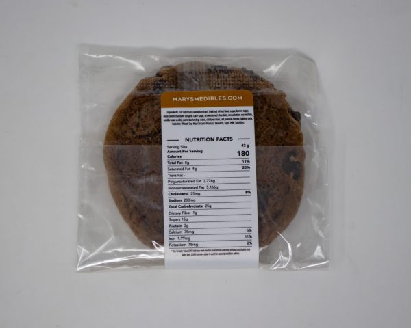 Buy Mary's Medibles - Plant Based Chocolate Chip 150mg at BudExpressNOW Online Shop