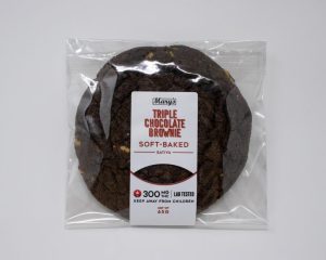 Buy Mary's Medibles - Triple Chocolate Brownie 300mg Sativa at BudExpressNOW Online Shop