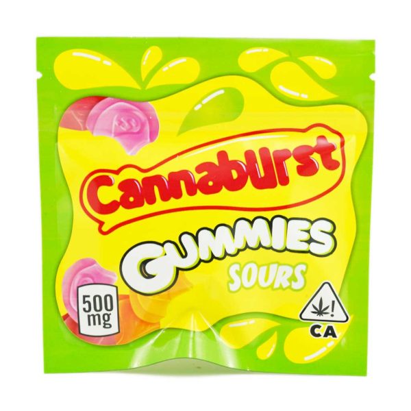 Buy Cannaburst Gummies - Sours 500mg THC at BudExpressNOW Online Shop