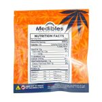 Edible weed from Medibles edibles Canada back. Cheetos Crunchy 500mg THC weed candy. edibles canada. weed edibles. marijuana edibles canada.