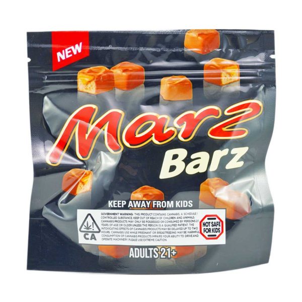 Marz Barz mini's THC edibles weed chocolate bar. best chocolate edibles from online dispensary Bud Express Now. Buy edibles online.