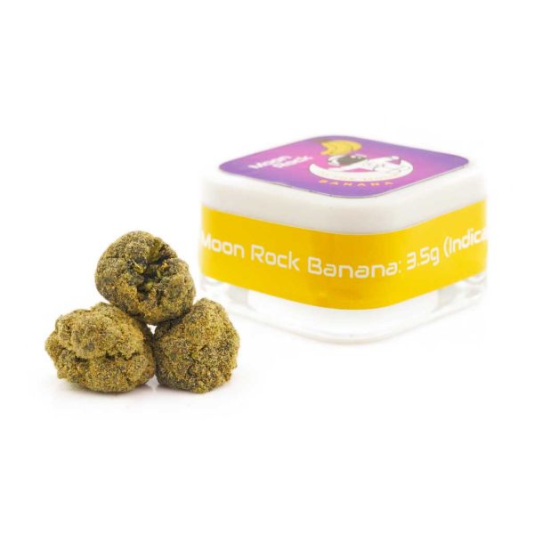 Banana moon rocks for sale indica 3.5g from Bud Express Now online dispensary mail order marijuana weed online.