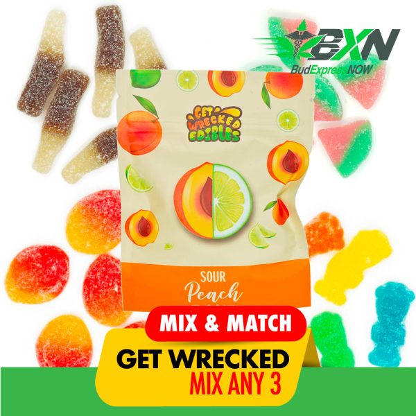 Buy Get Wrecked Edibles Mix and Match 3 at BudExpressNOW Online