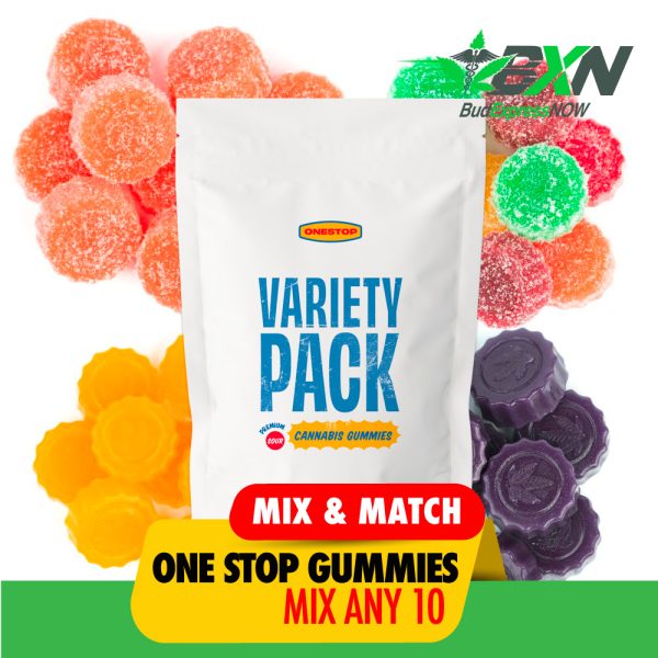 Buy One Stop Gummies Mix and Match 10 at BudExpressNOW Online