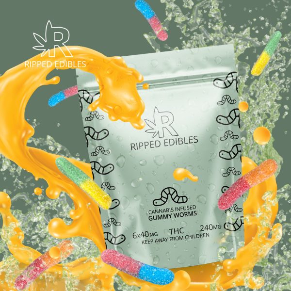 cheap edibles online gummy worms from Bud Express Now mail order marijuana online dispensary. buy my weed online at budexpressnow.
