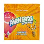 Edible gummies from Airheads. Orange weed candy gummy bears. edible gummies. marijuana edibles. weed candy.