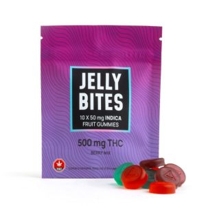 Buy Jelly Bites - Berry Mix 500mg (Indica) at BudExpressNOW Online Shop