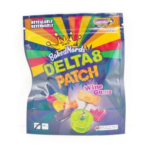 Buy Baked Nards - Delta 8 Patch Wine Gums 500mg THC at BudExpressNOW Online Shop