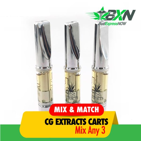 Buy CG Extracts Premium Concentrates 1ML Cart Mix N Match 3 at BudExpressNOW Online Shop
