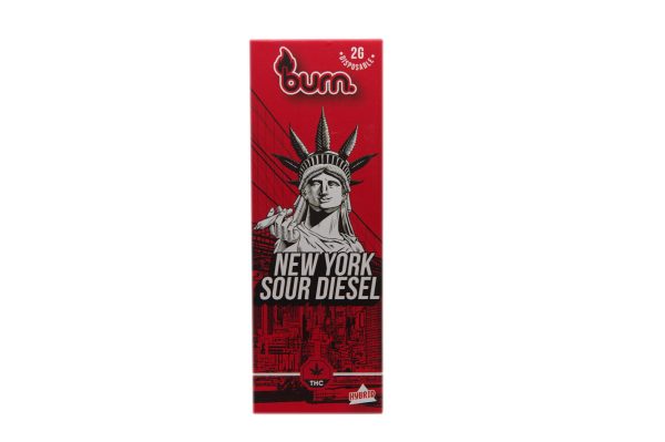 Buy Burn Extracts - New York Sour Diesel 2ML Mega Sized Disposable Pen at BudExpressNOW Online Shop