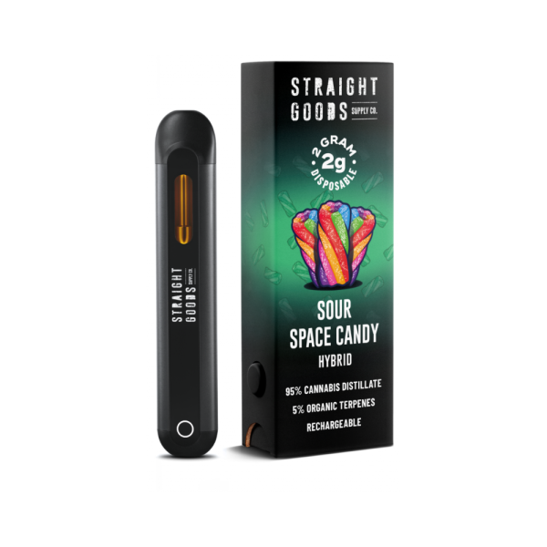Buy Straight Goods - Sour Space Candy 2G Disposable Pen (Hybrid) at BudExpressNOW Online Shop