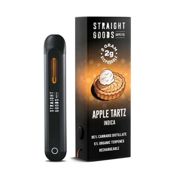 Buy Straight Goods - Apple Tartz 2G Disposable Pen (Indica) at BudExpressNOW Online Shop