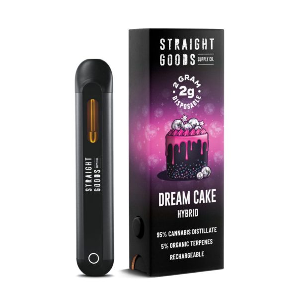 Buy Straight Goods - Dream Cake 2G Disposable Pen (Hybrid) at BudExpressNOW Online Shop